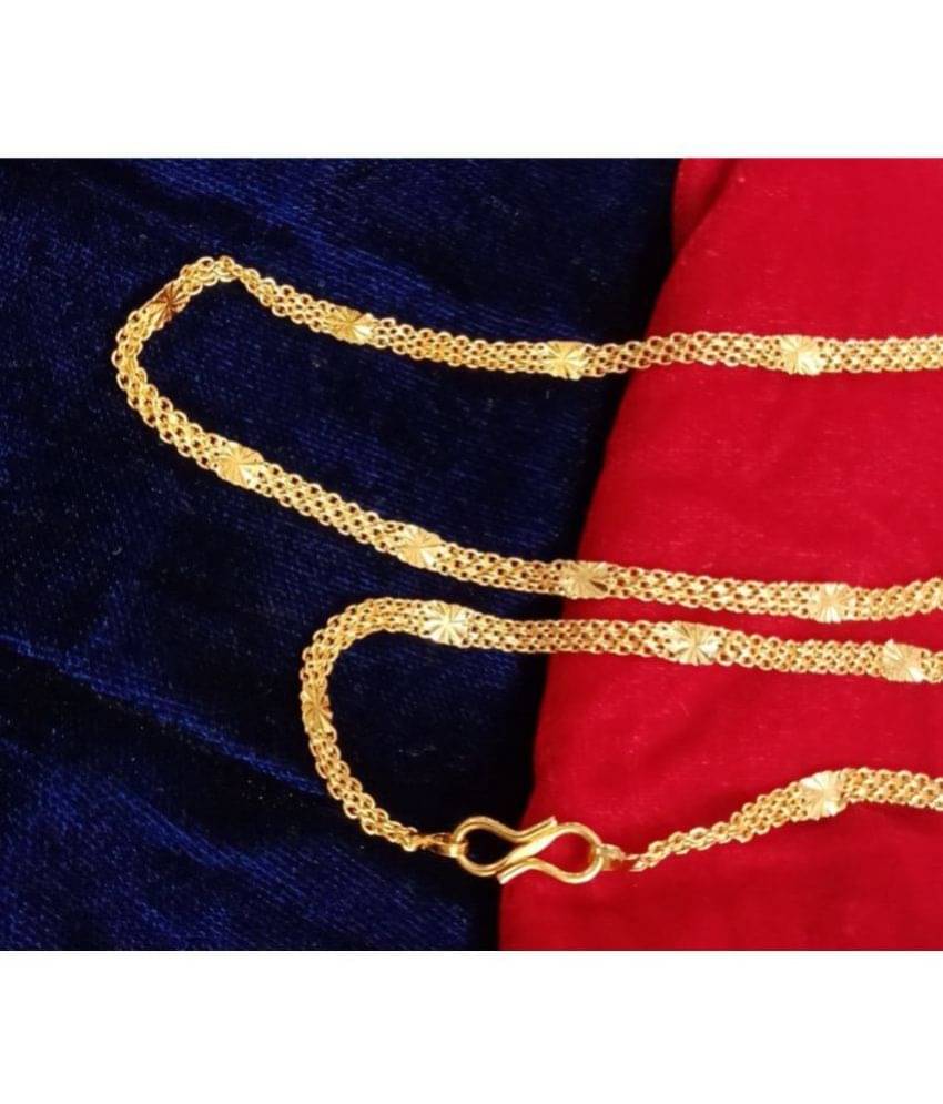     			shankhraj mall Gold Plated Chain ( Set of 1 )