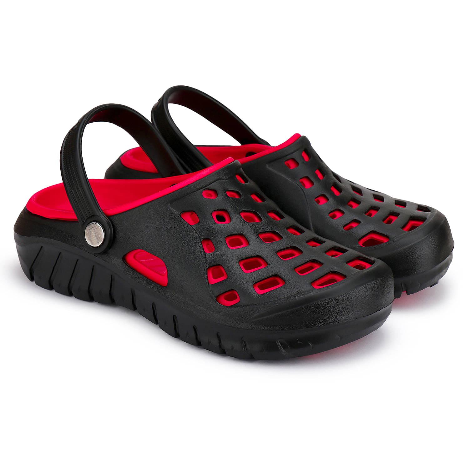     			Bersache - Black Men's Clogs
