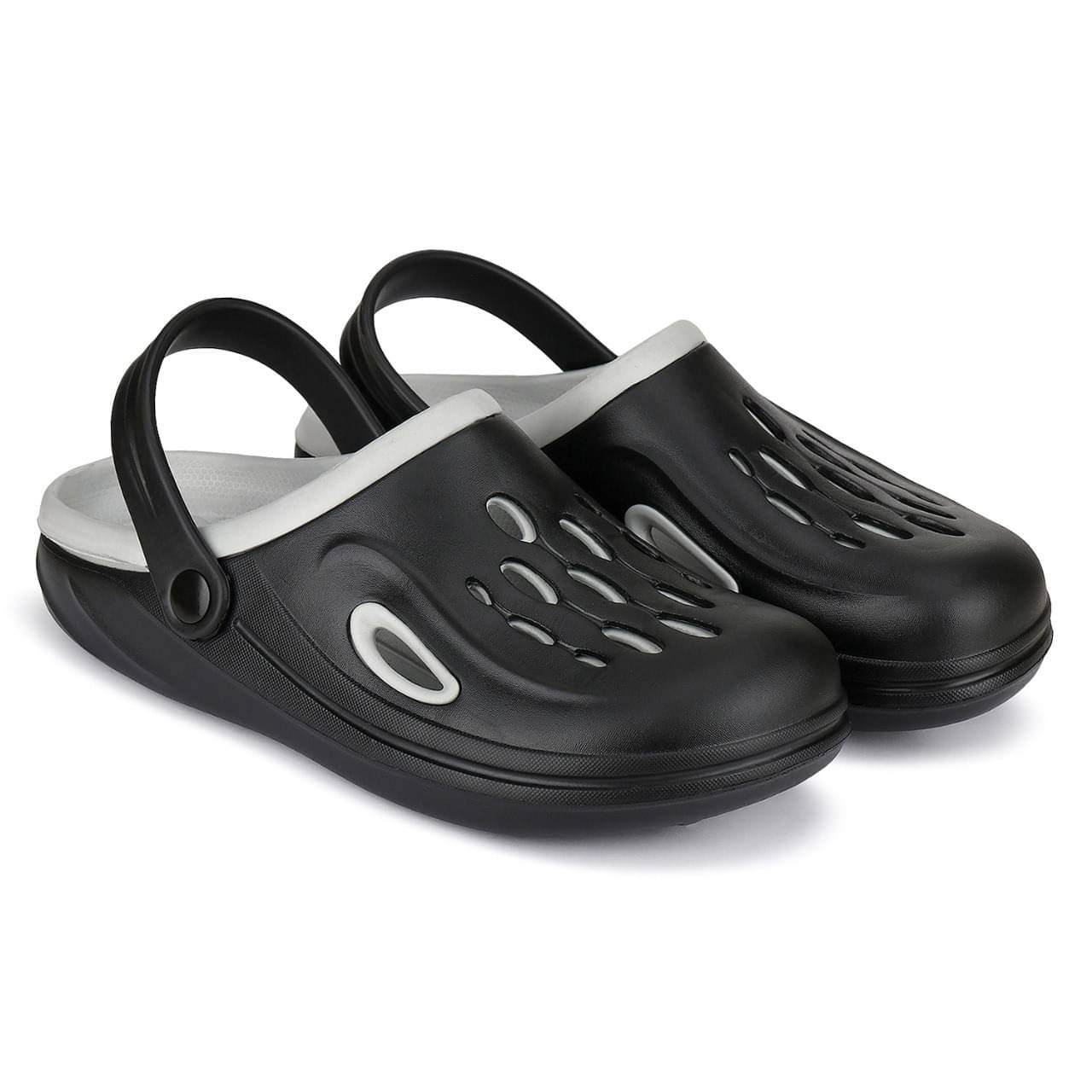 Bersache - Grey Men's Clogs Bersache - Grey Men's Clogs