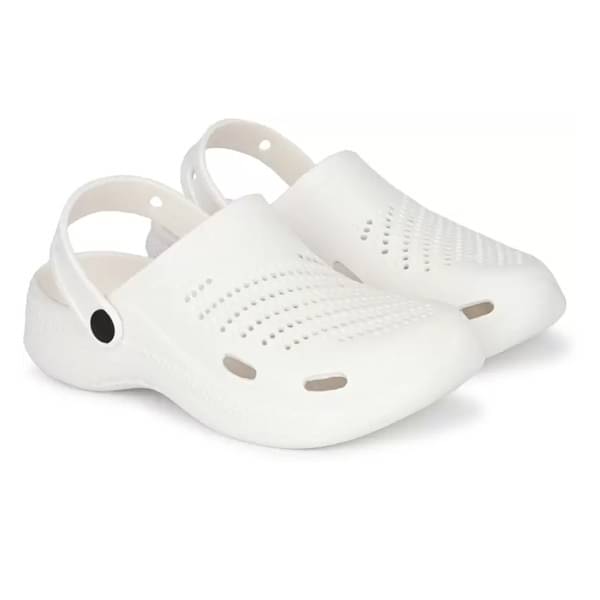 Bersache - White Men's Clogs Bersache - White Men's Clogs