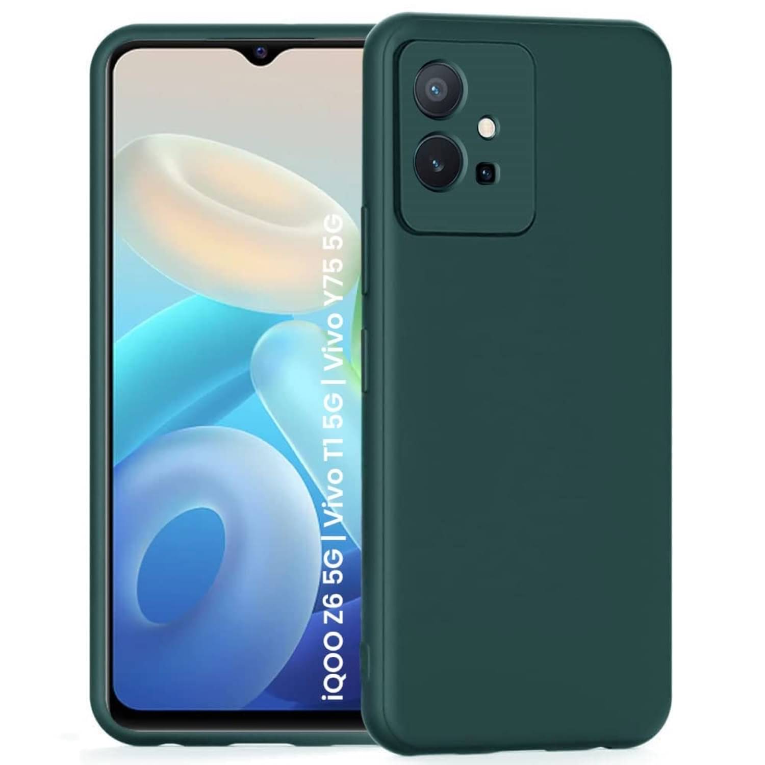 Case Vault Covers Silicon Soft cases Compatible For Silicon Vivo T1 5G ( Pack of 1 ) Case Vault Covers Silicon Soft cases Compatible For Silicon Vivo T1 5G ( Pack of 1 )