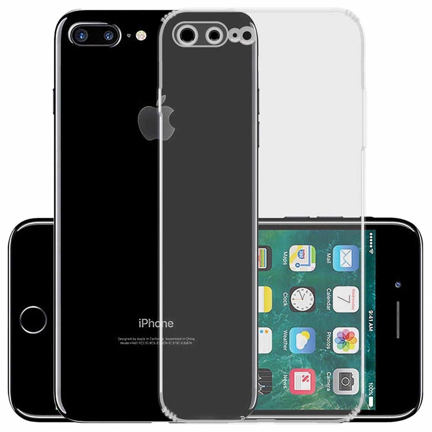 Case Vault Covers Silicon Soft cases Compatible For Silicon Apple iPhone 7 Plus ( Pack of 1 ) Case Vault Covers Silicon Soft cases Compatible For Silicon Apple iPhone 7 Plus ( Pack of 1 )