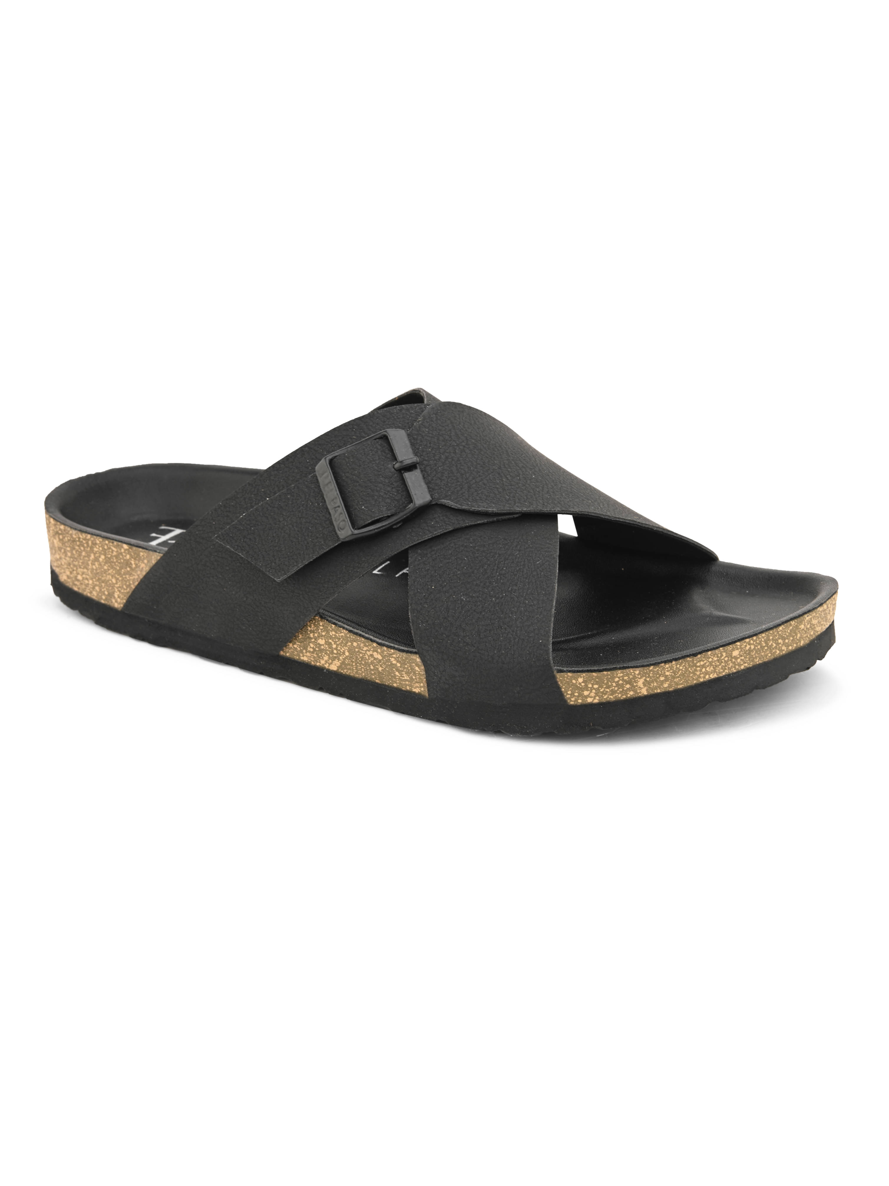     			El Paso - Black Men's Sandals
