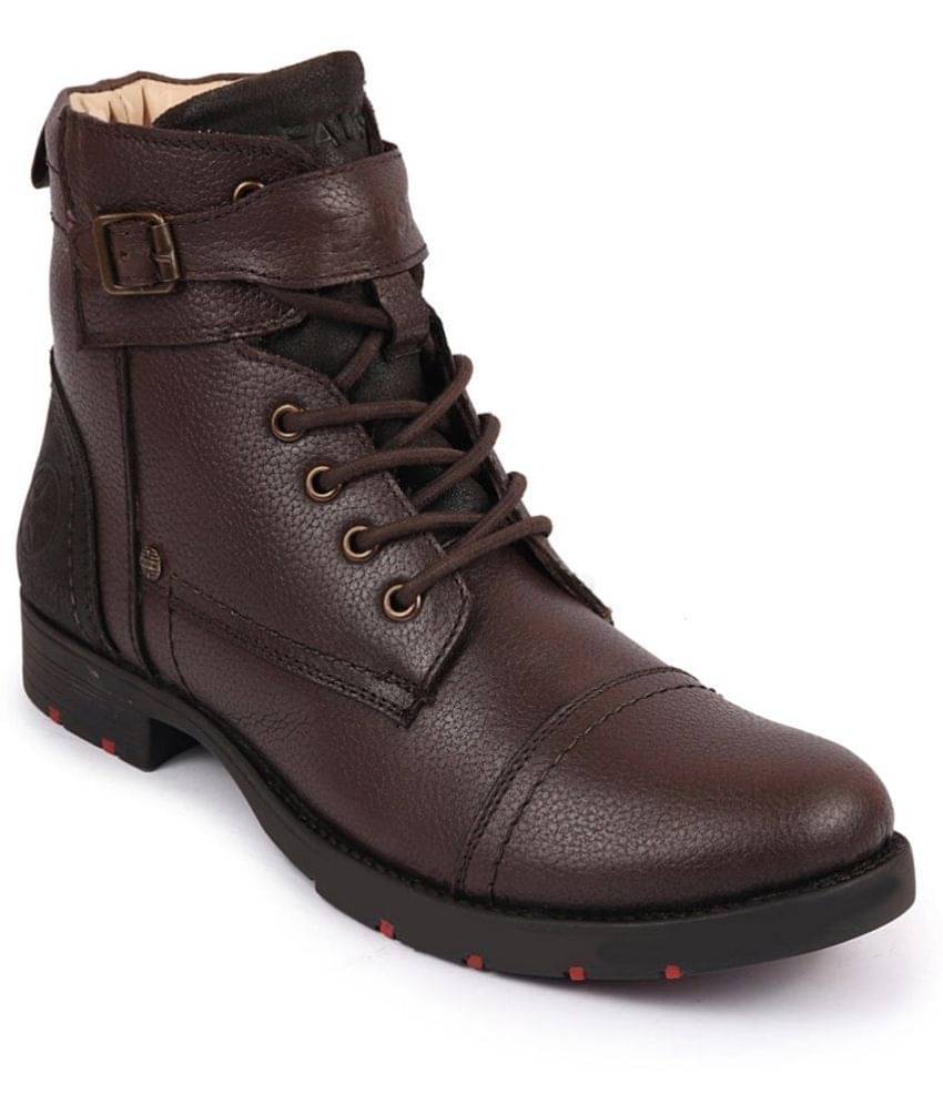     			Fausto Brown Men's Casual Boots