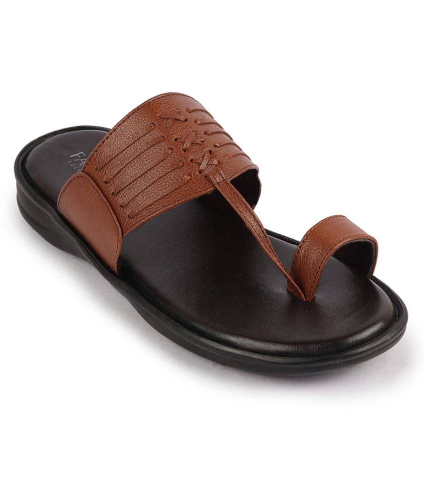     			Fausto Brown Men's Daily Slipper