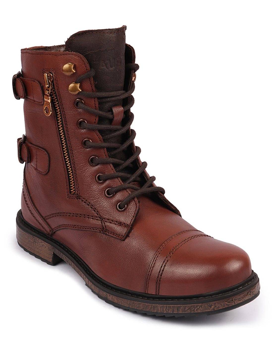 Fausto Tan Men's Casual Boots     			Fausto Tan Men's Casual Boots