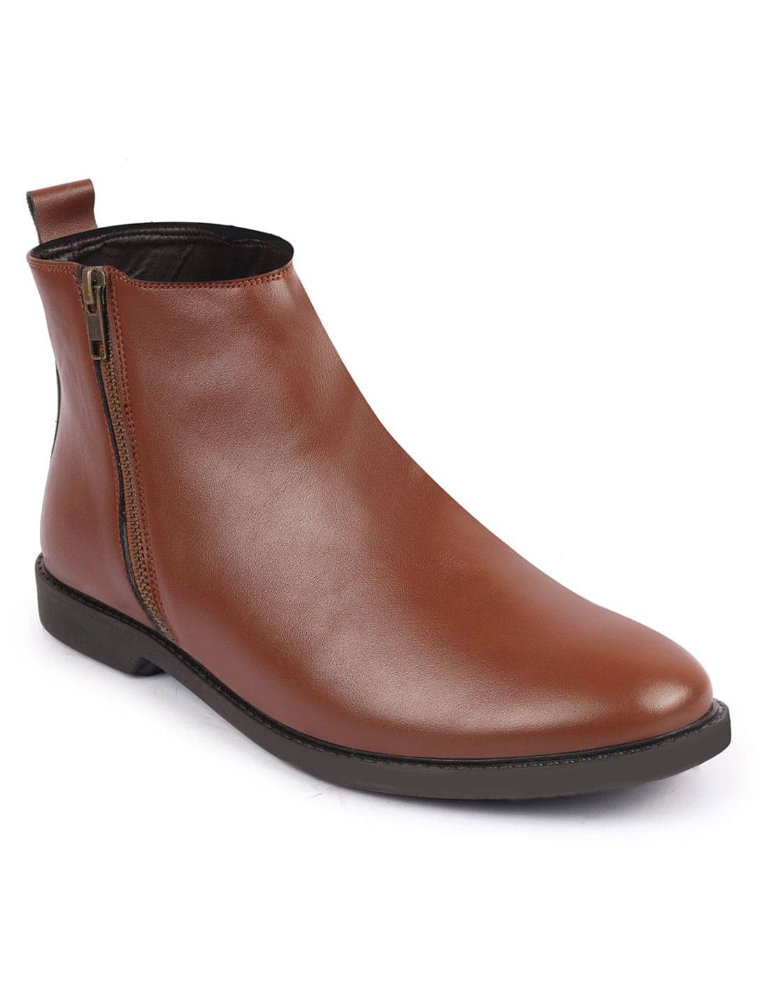     			Fausto Tan Men's Chelsea Boots