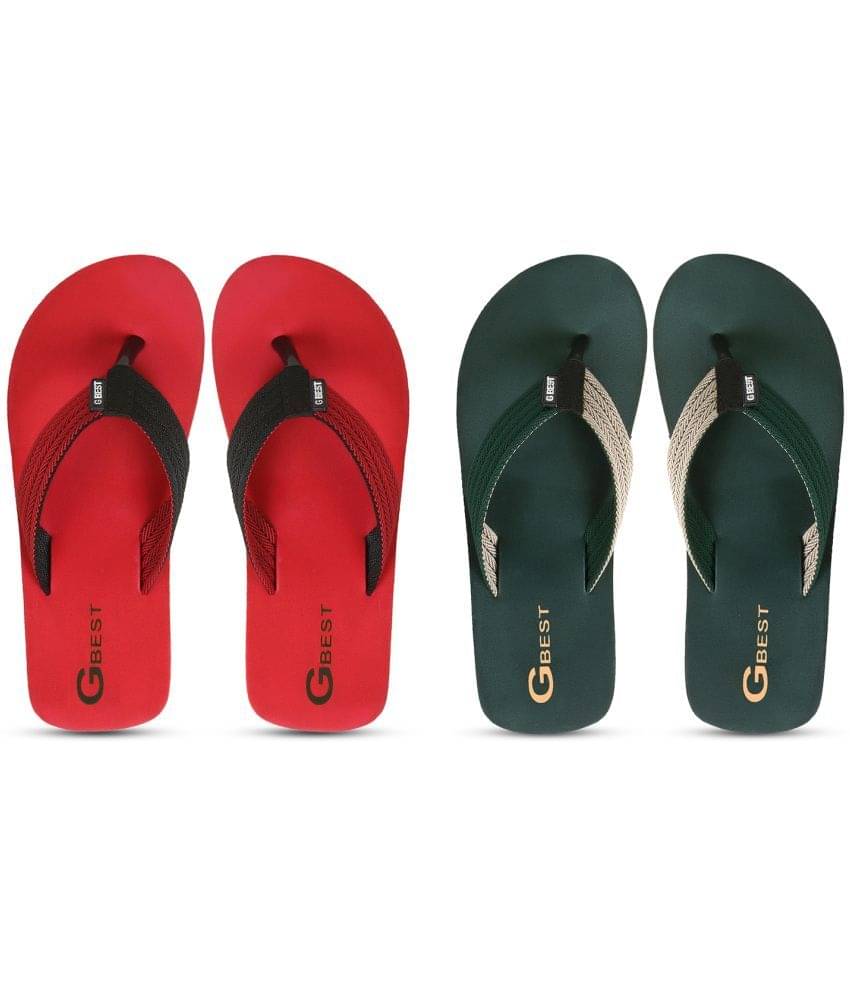     			GBest Multicolor Men's Combo Slipper
