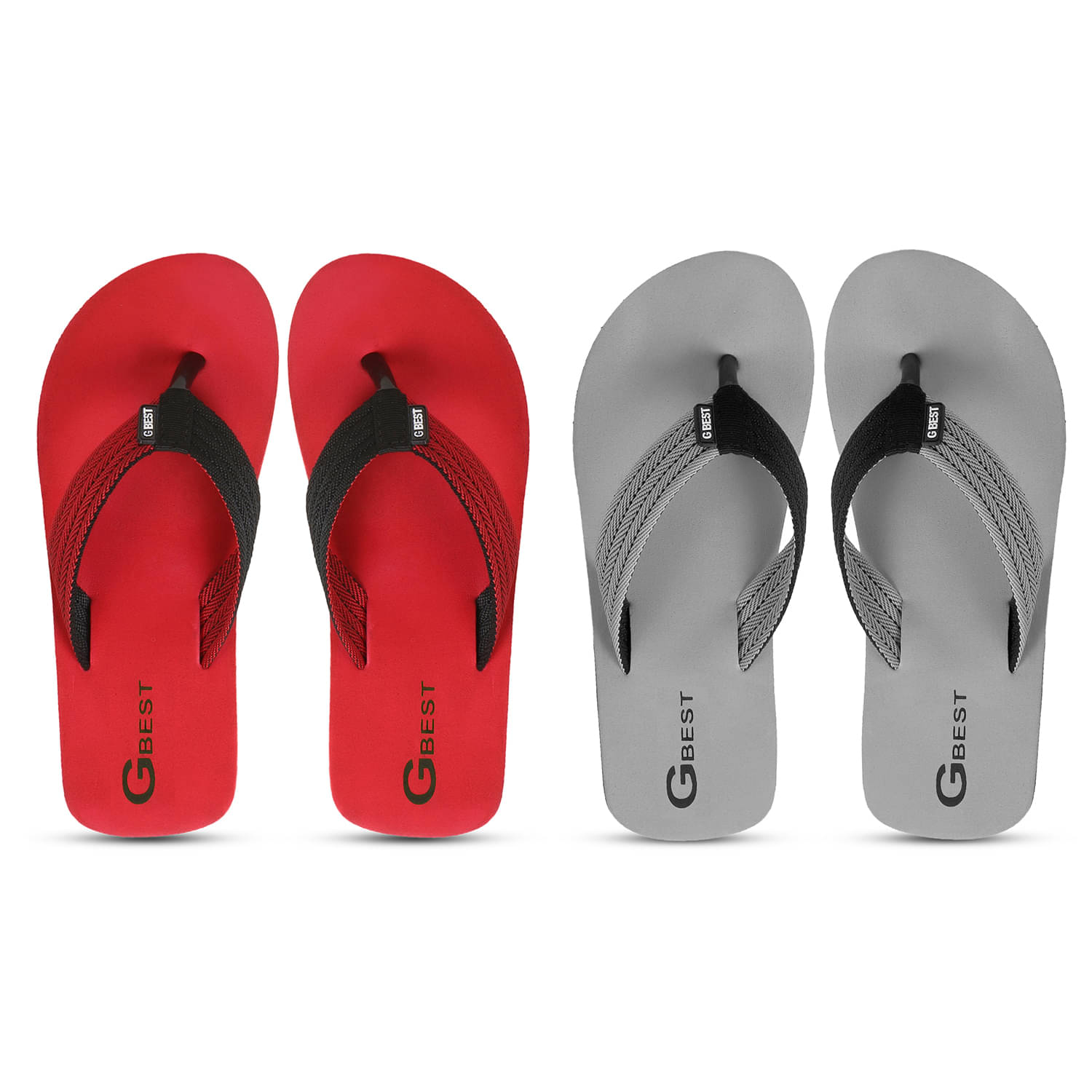     			GBest Multicolor Men's Combo Slipper