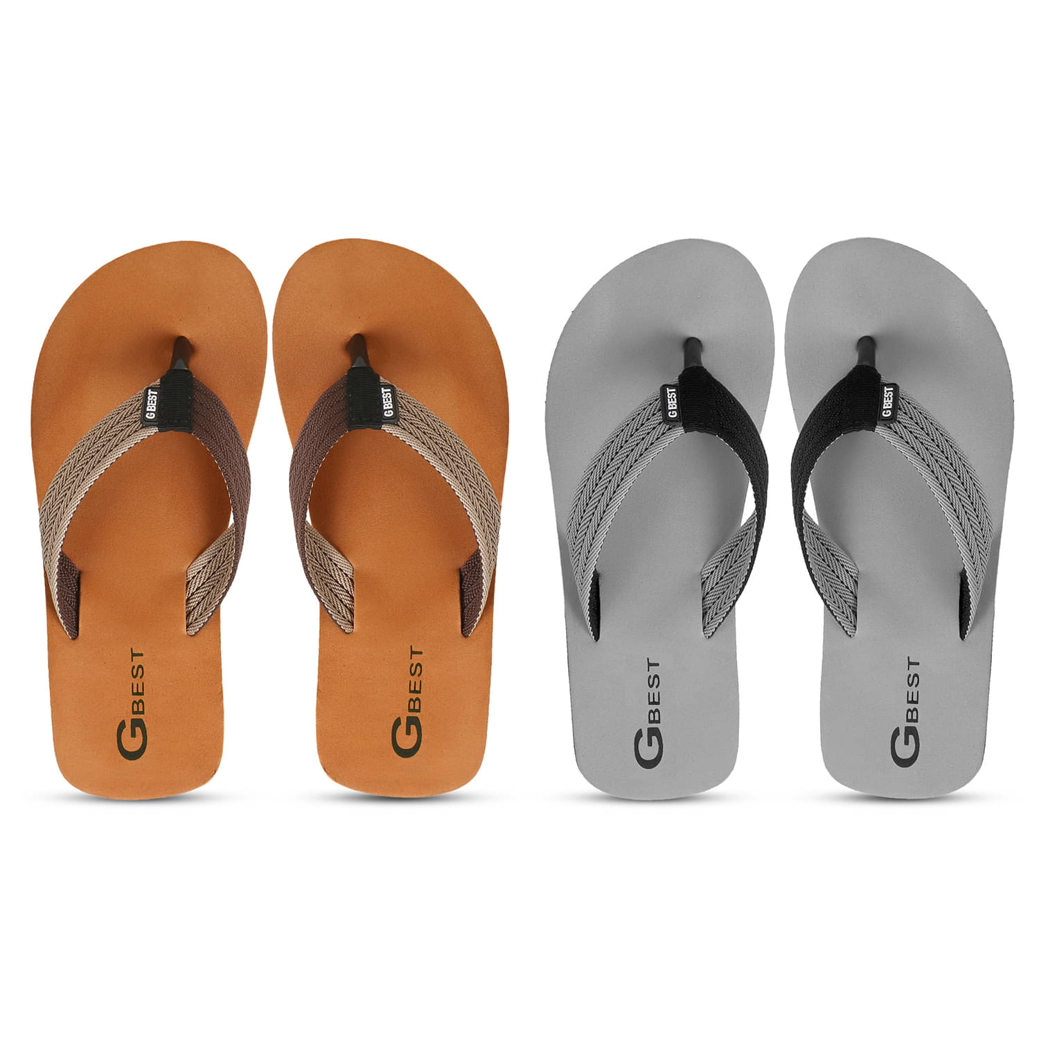     			GBest Multicolor Men's Combo Slipper