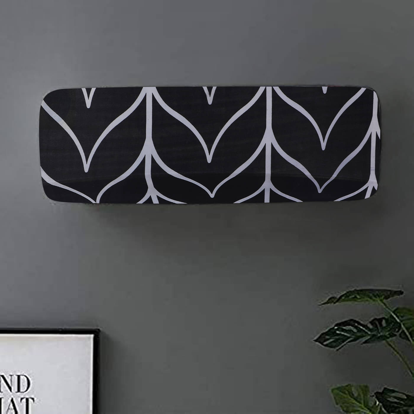 Single Polyester Blend Black AC Cover for 1 Ton Split AC Single Polyester Blend Black AC Cover for 1 Ton Split AC