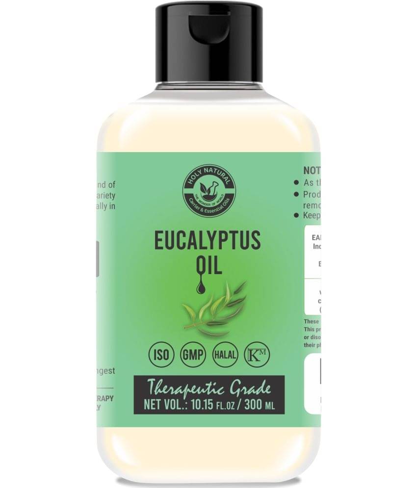     			Holy Natural Eucalyptus Essential Oil 300 mL ( Pack of 1 )