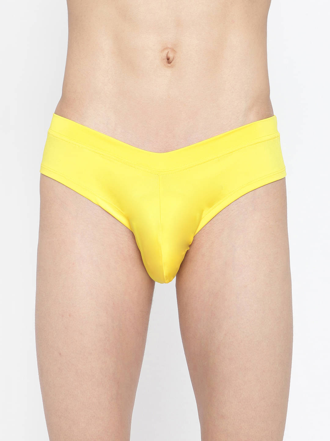     			La Intimo Pack of 1 Polyester Briefs For Men's ( Yellow )