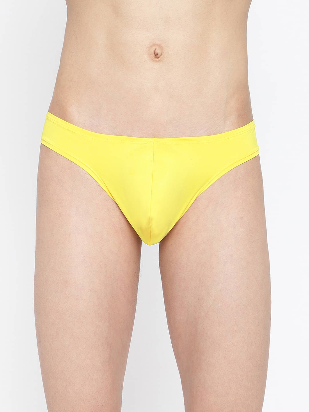 La Intimo Pack of 1 Polyester Bikini For Men's ( Yellow ) La Intimo Pack of 1 Polyester Bikini For Men's ( Yellow )