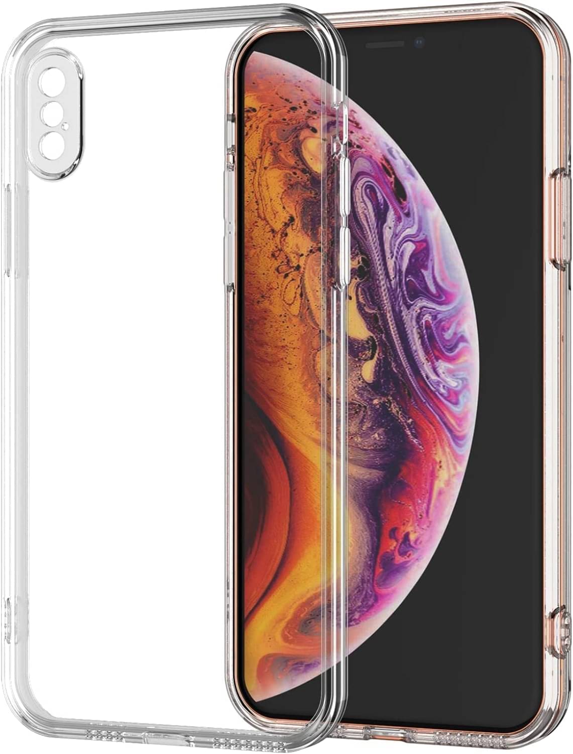     			Case Vault Covers Silicon Soft cases Compatible For Silicon Apple iPhone XS Max ( Pack of 1 )