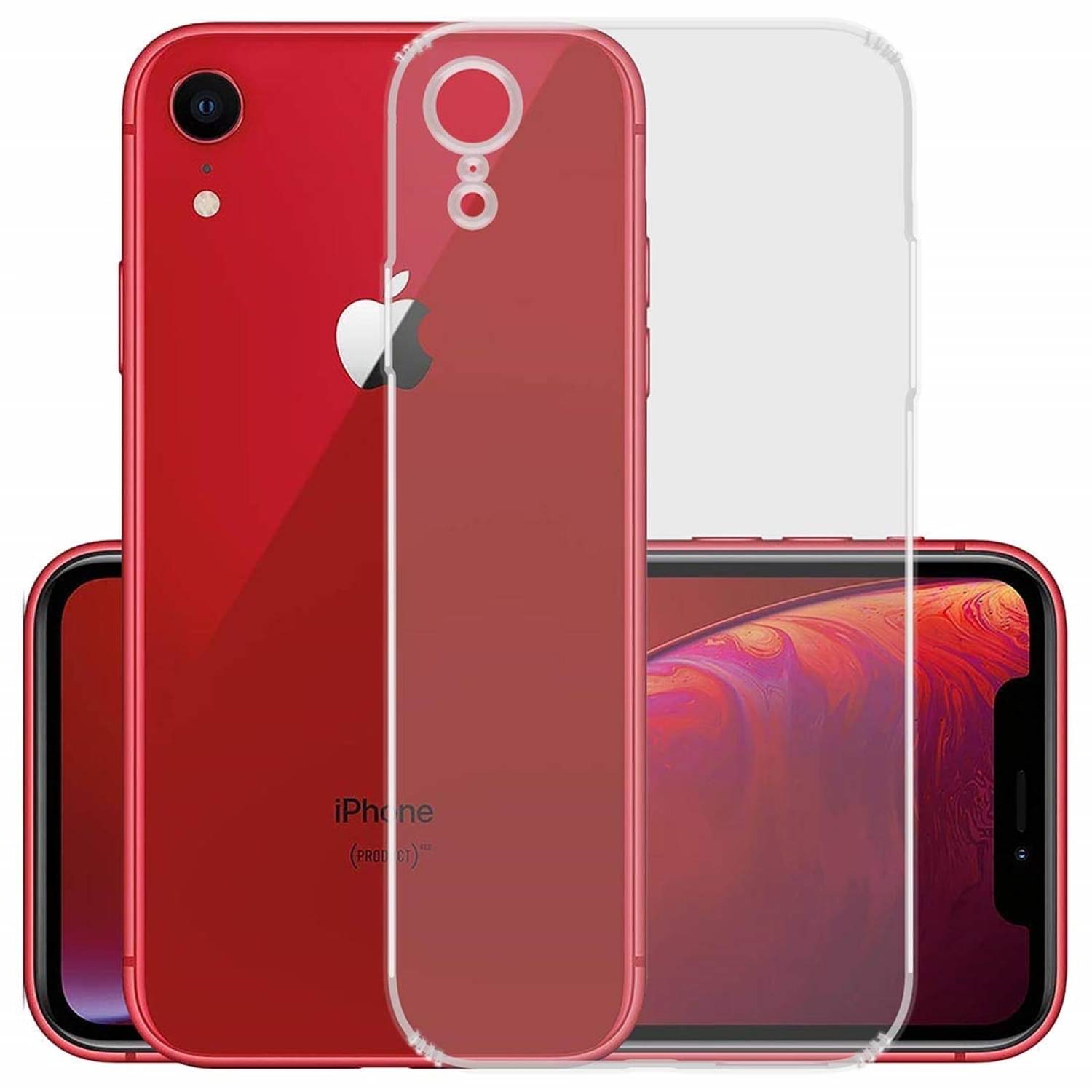     			Case Vault Covers Silicon Soft cases Compatible For Silicon Apple iPhone XR ( Pack of 1 )