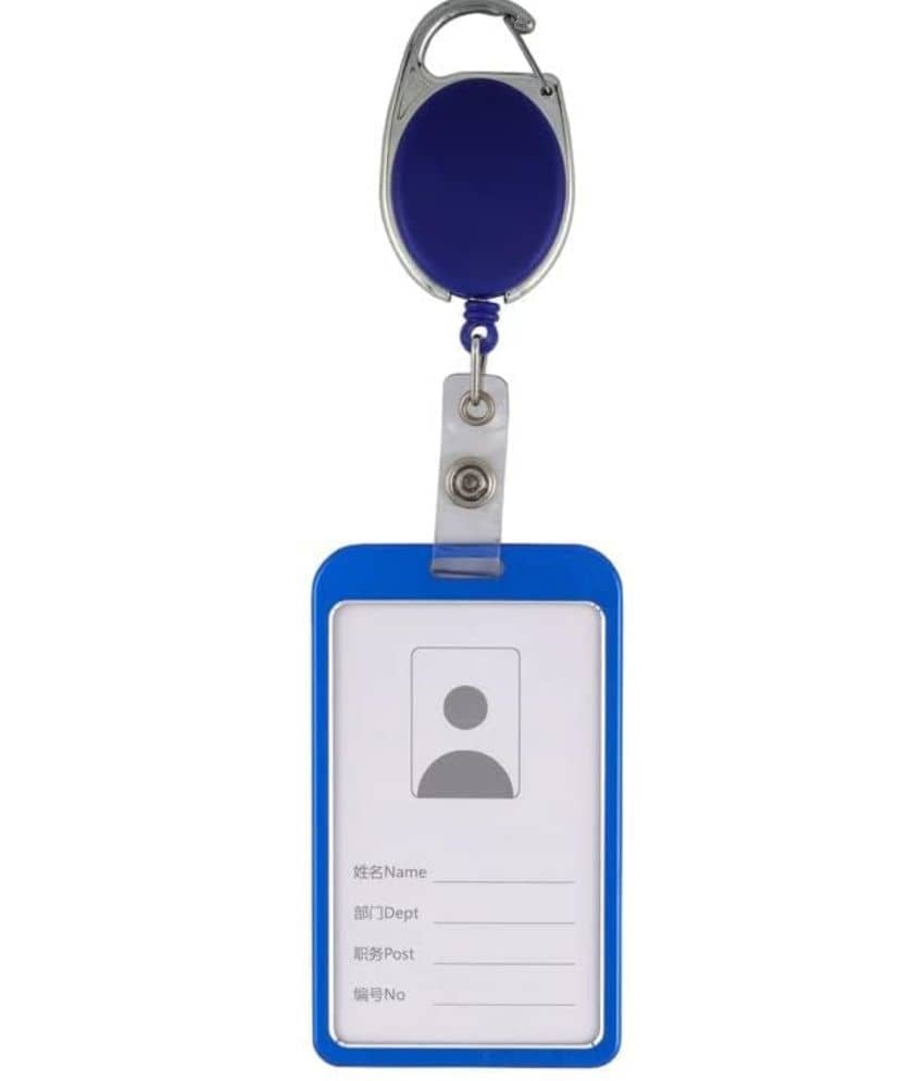 Dey 's stationery store Aluminium Card Holder ( Pack 1 )