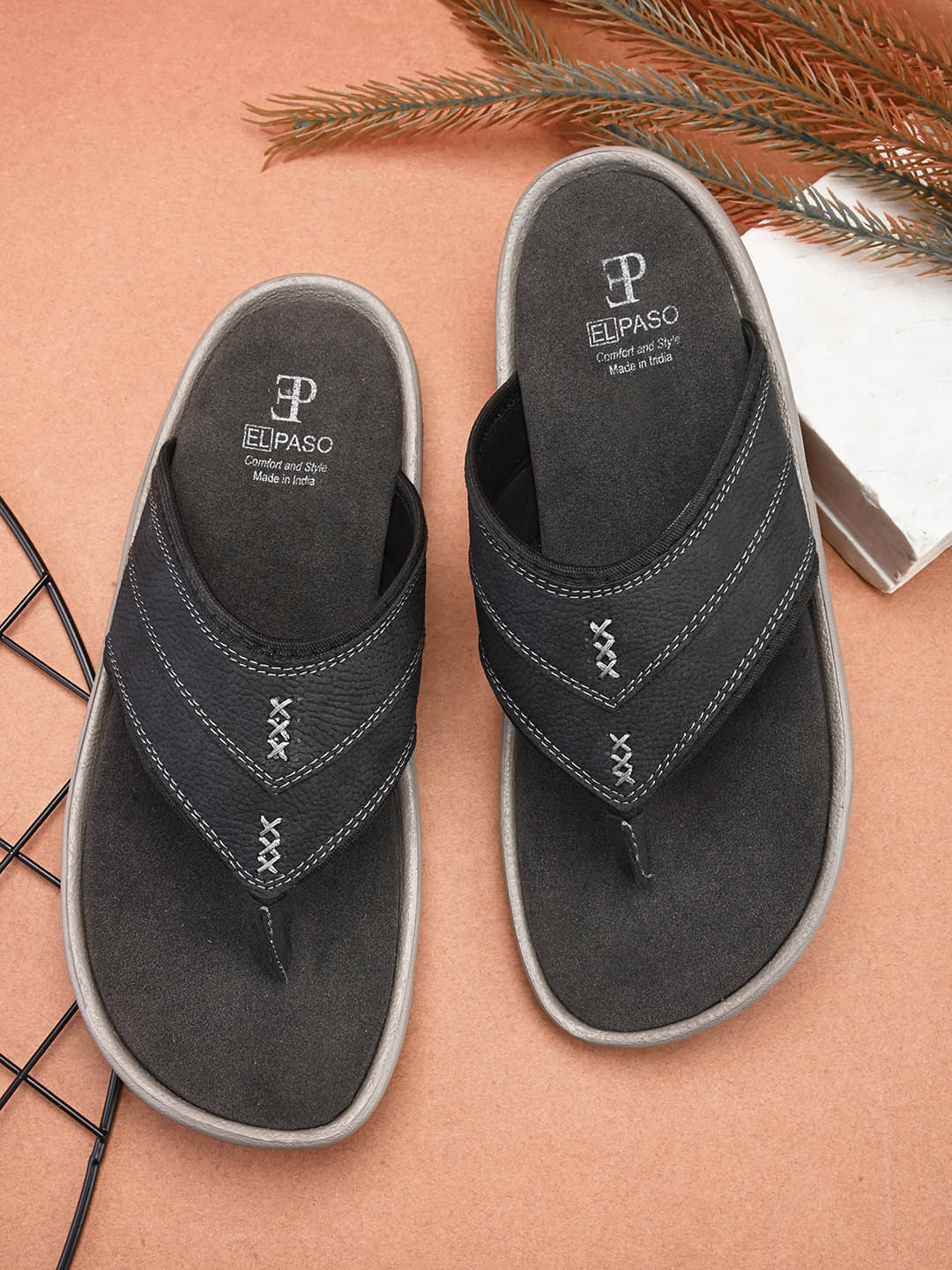 El Paso - Blue Men's Sandals El Paso - Blue Men's Sandals