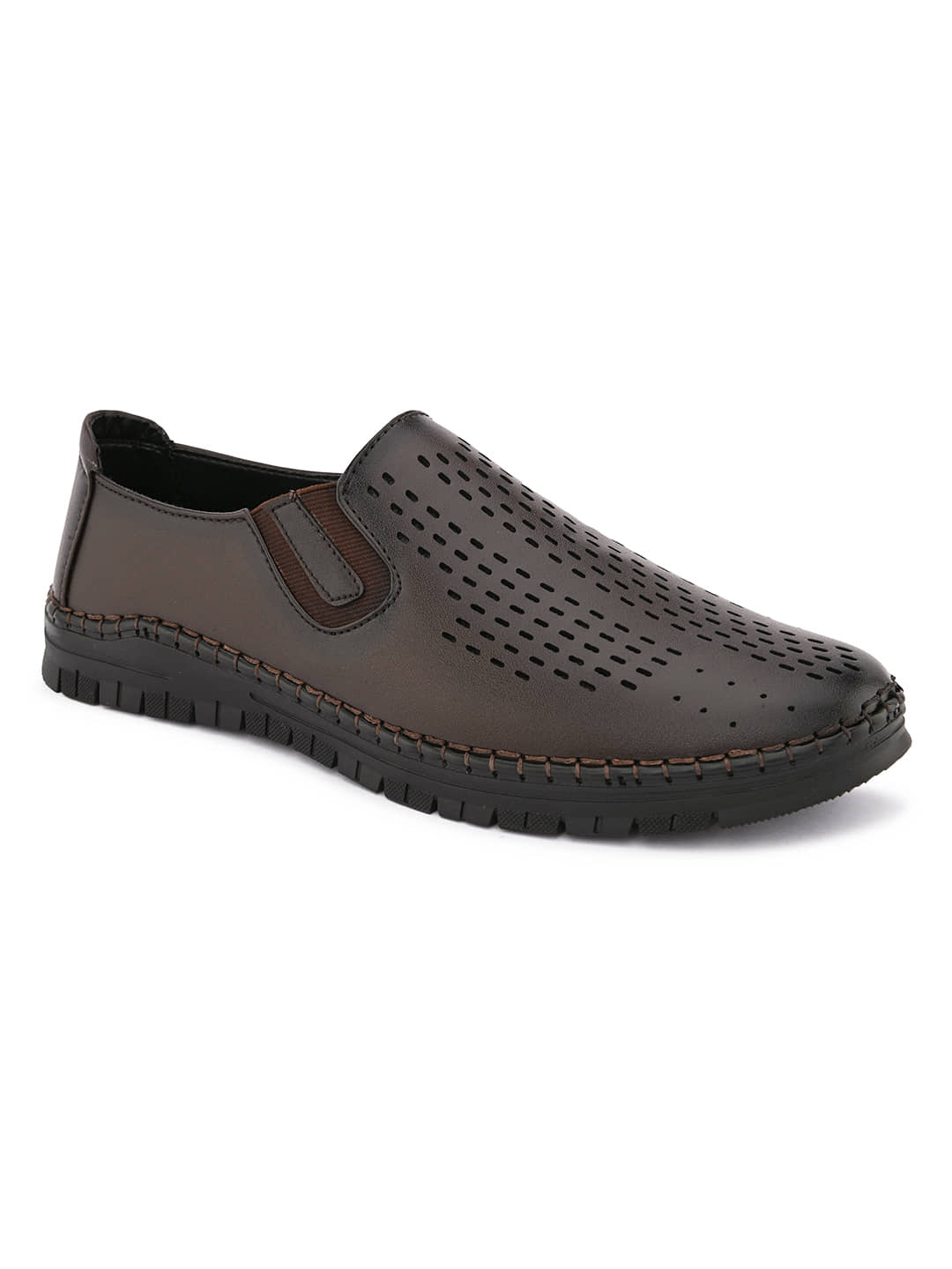 Fashion Victim Brown Men's Designer Shoes - Ethnic Shoes | Buy online on ZillyBuy