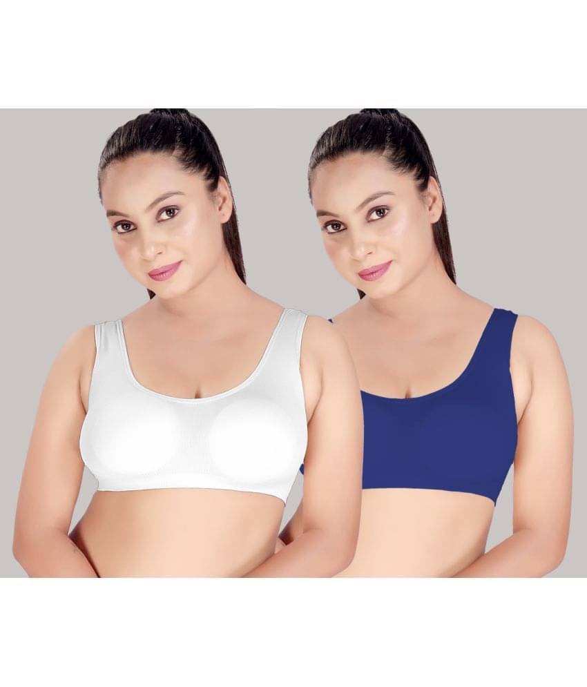 HAYA Pack of 2 Polyester Non Padded Women's Cami bra ( Multicolor ) HAYA Blue and White Polyester Non Padded Women's Cami bra HAYA Pack of 2 Polyester Non Padded Women's Cami bra ( Multicolor ) HAYA Blue and White Polyester Non Padded Women's Cami bra