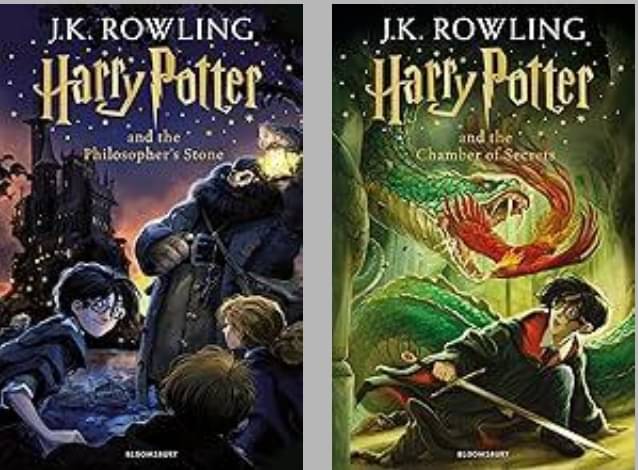 Harry Potter and the Philosopher's Stone + Harry Potter and the Chamber of Secrets (Harry Potter 2) (Set of 2 Books) Harry Potter and the Philosopher's Stone + Harry Potter and the Chamber of Secrets (Harry Potter 2) (Set of 2 Books)