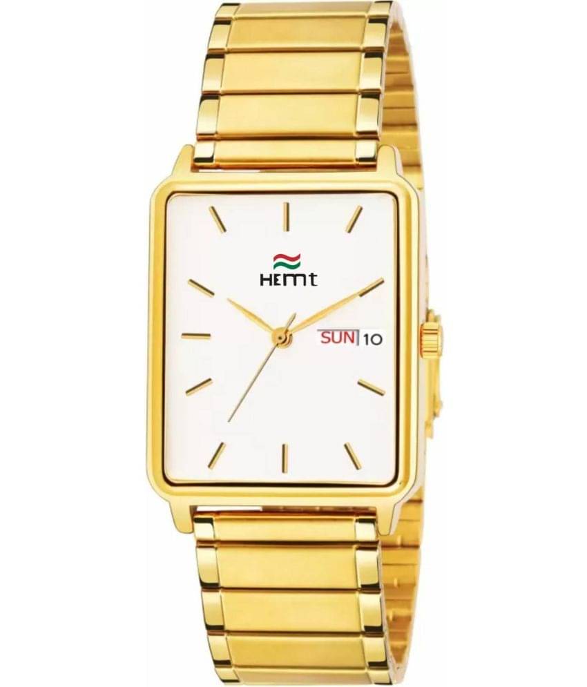     			Hemt Gold Stainless Steel Analog Men's Watch