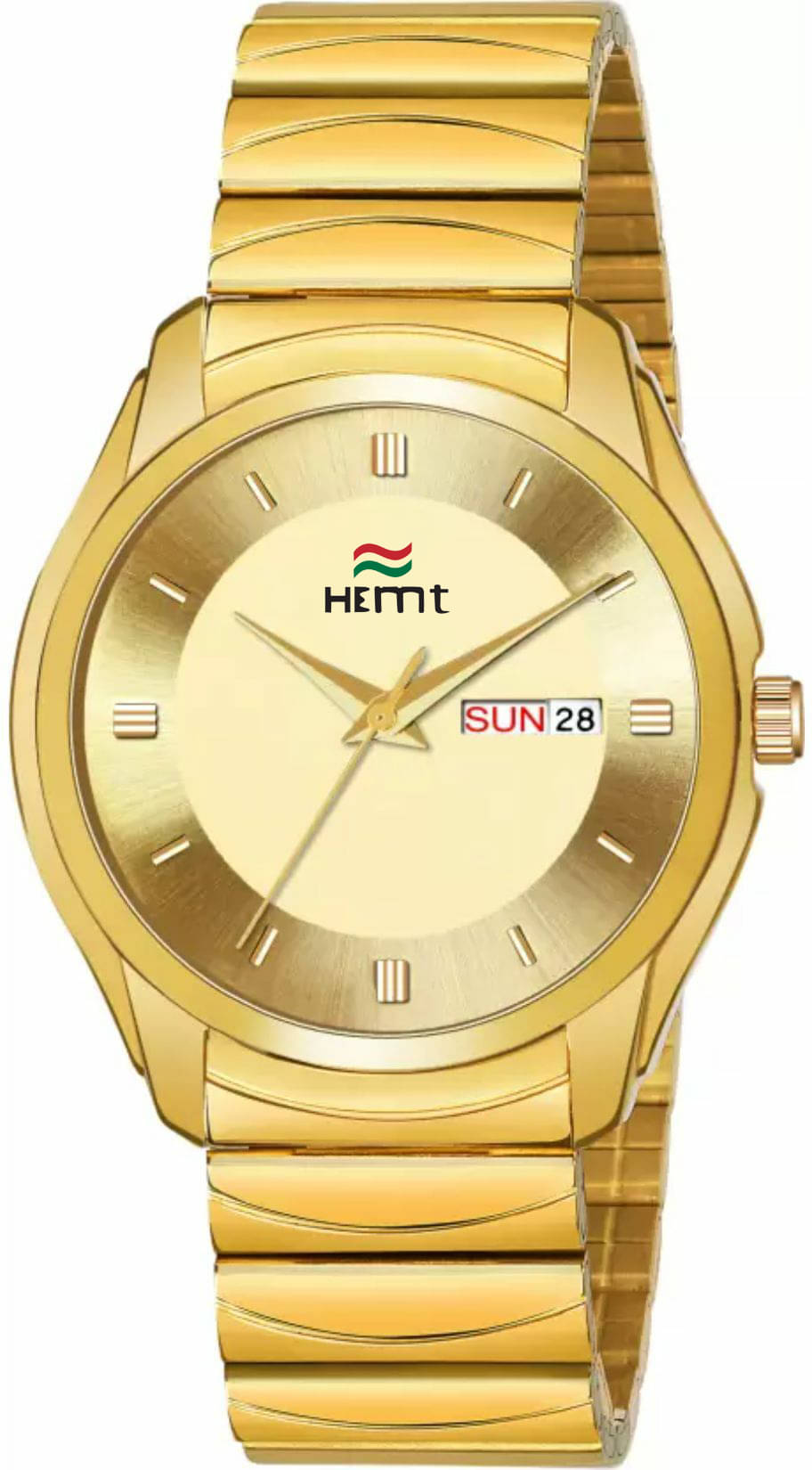     			Hemt Gold Stainless Steel Analog Men's Watch