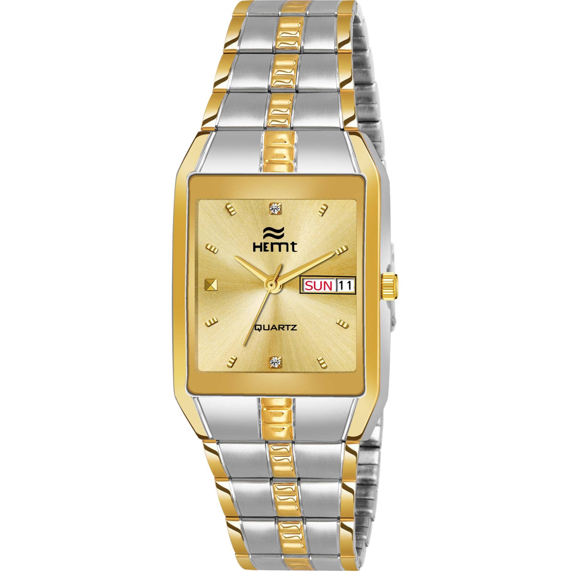 Hemt Silver Stainless Steel Analog Men's Watch