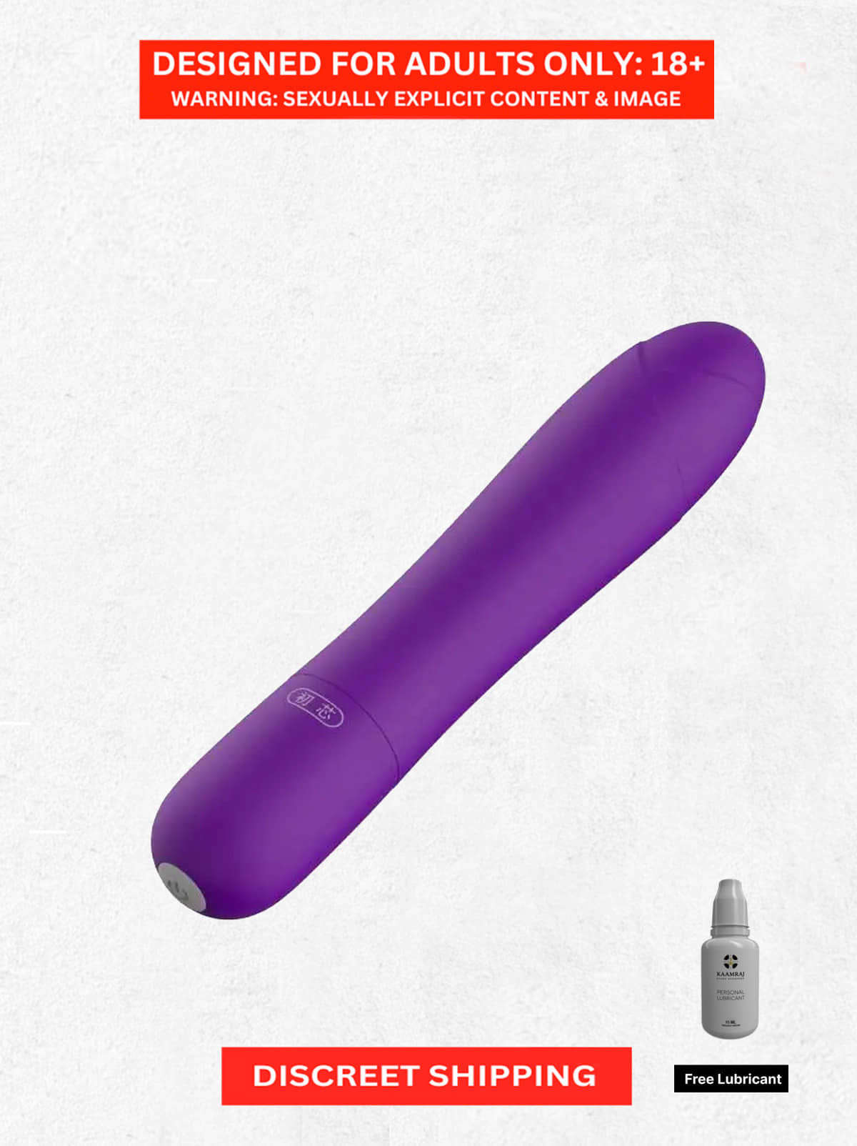 Naughty Nights Clit Vibrator- Innovative Light Weight Design | Skin Safe ABS Material, 5 Vibration Modes Realistic Vibrator