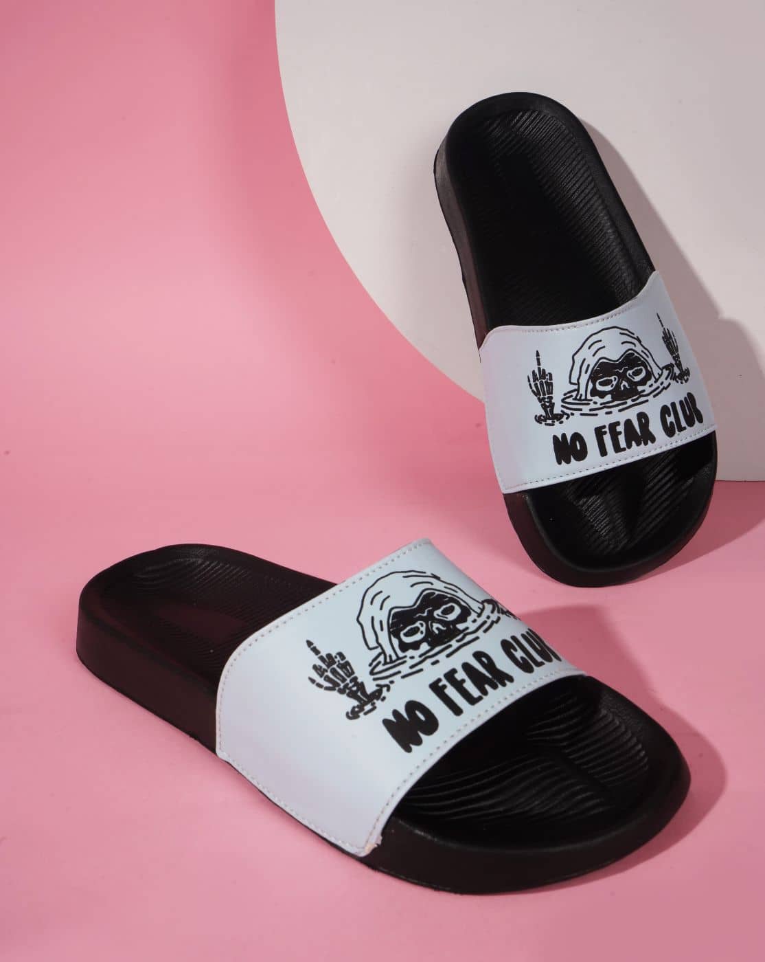 PERY PAO Blue Men's Slide Flip Flop