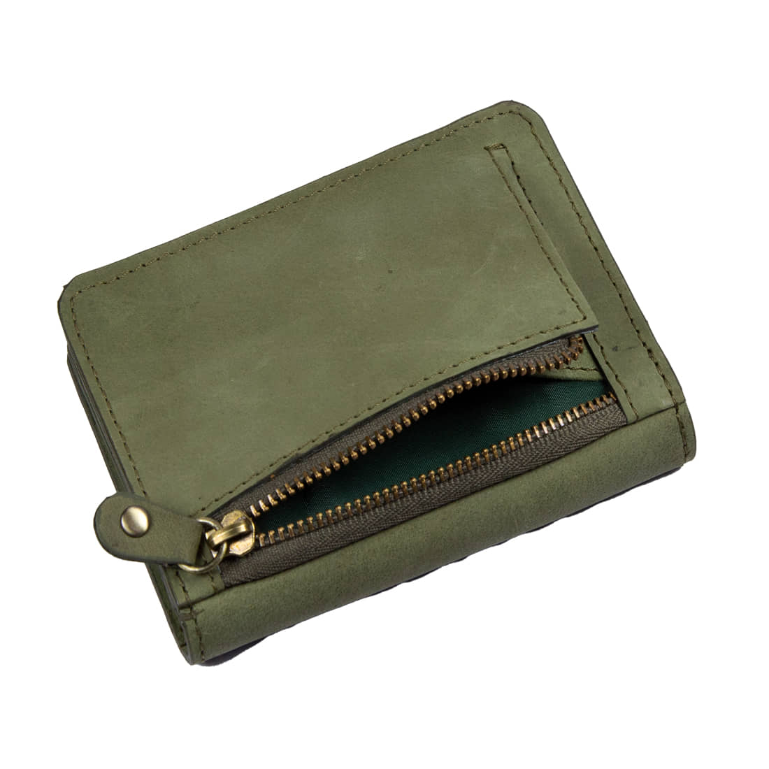 STYLE SHOES Leather Green Women's Bi Fold Wallet ( Pack of 1 ) - Handbags | Buy online on ZillyBuy