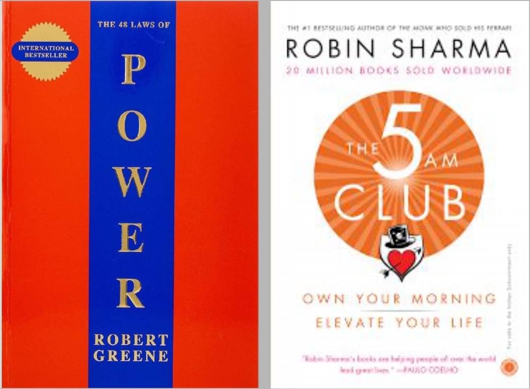     			The 48 Laws Of Power + 5 Am Club