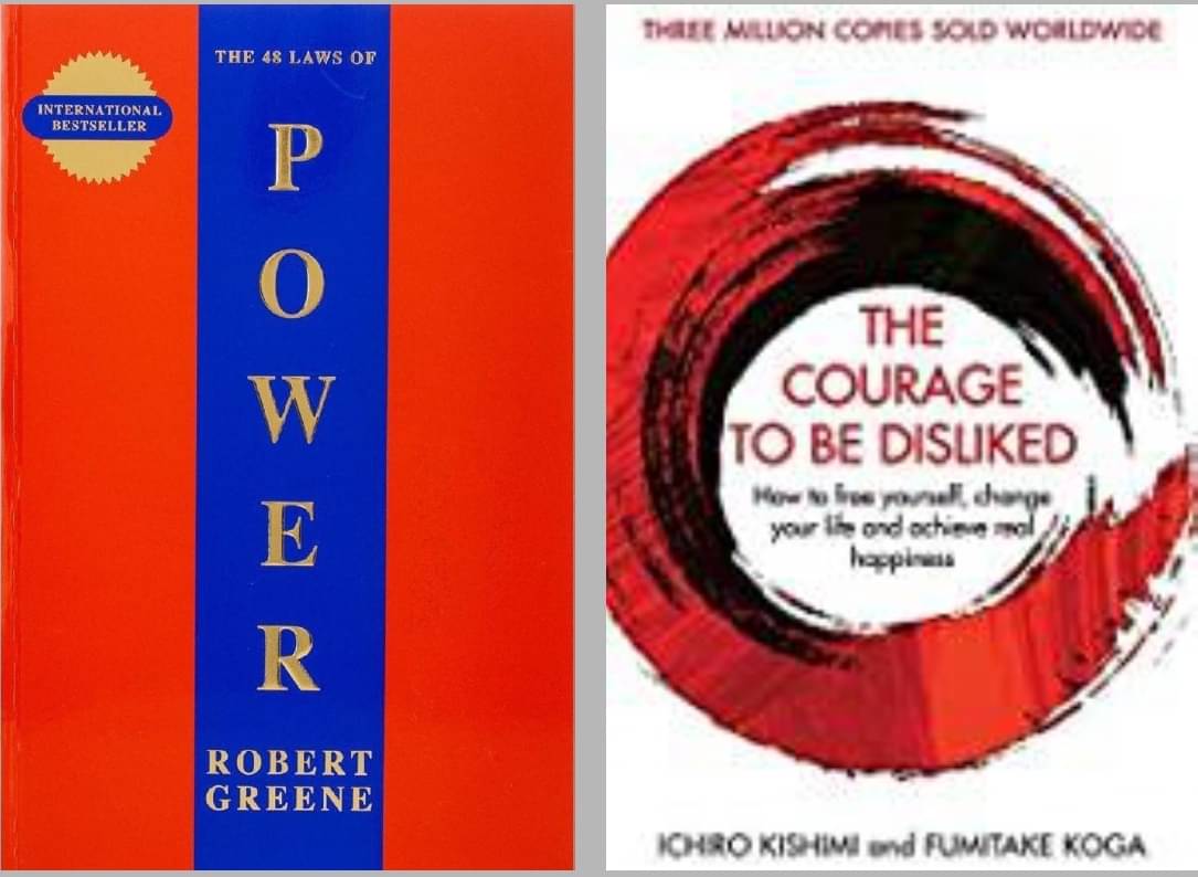     			The 48 Laws Of Power + The Courage To Be Disliked