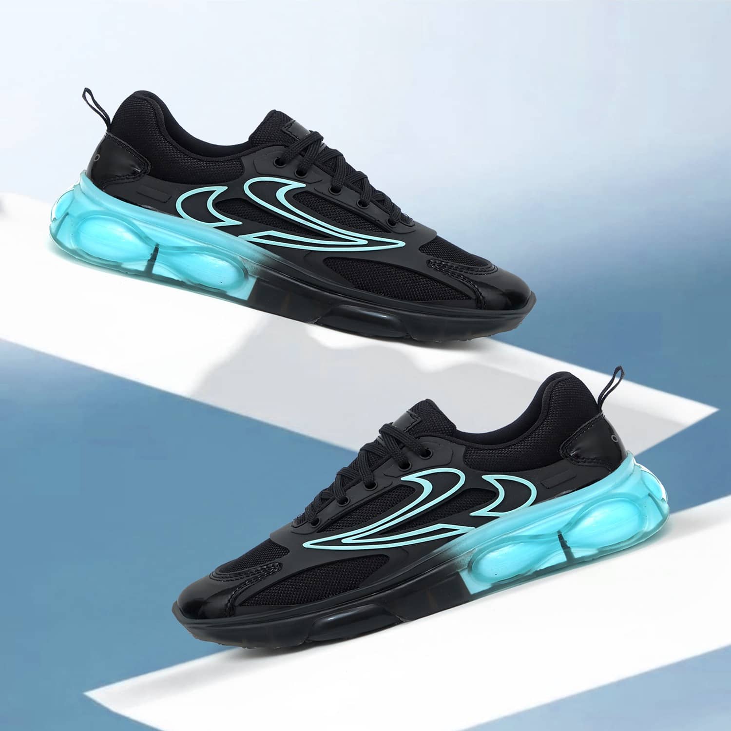 VATELIO Comfortable/Walking Black Men's Lifestyle Shoes - Casual Shoes | Buy online on ZillyBuy