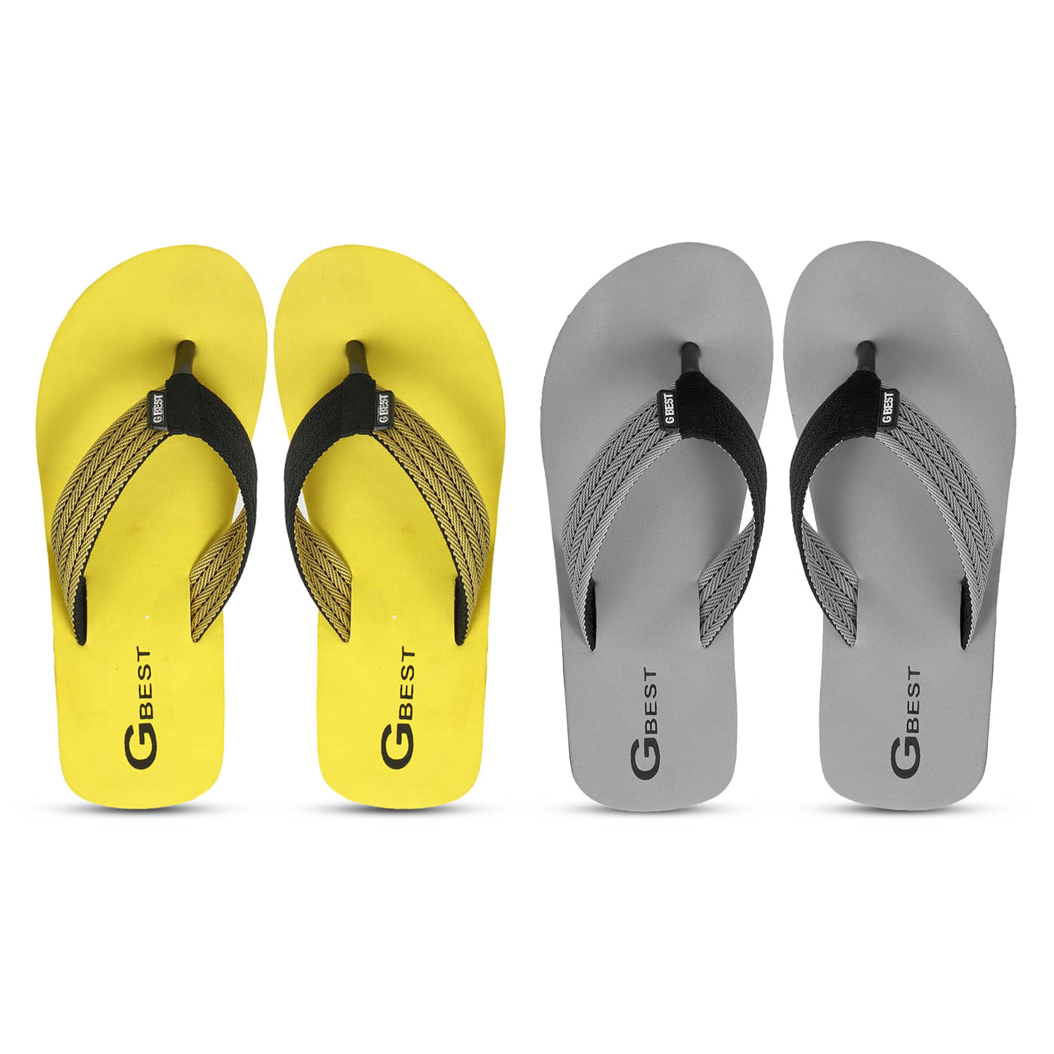     			GBest Multicolor Men's Thong Flip Flop