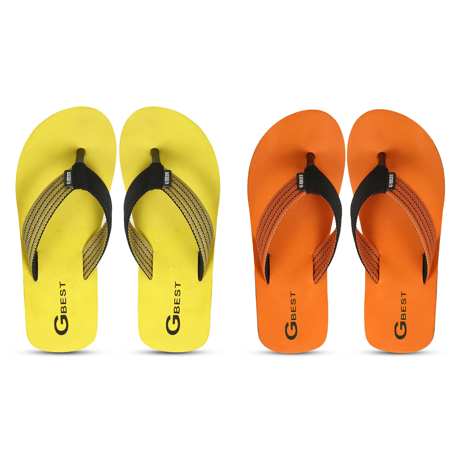     			GBest Multicolor Men's Thong Flip Flop