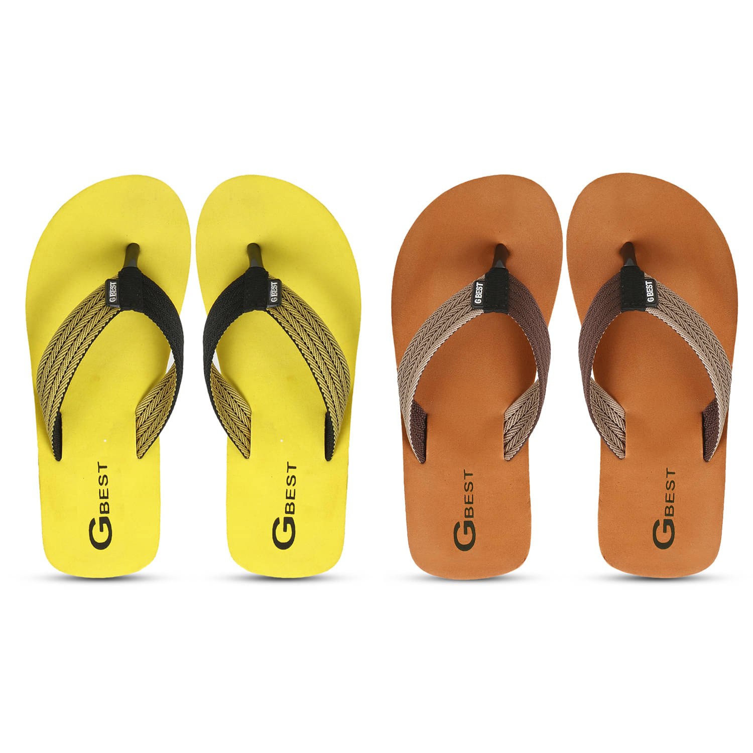     			GBest Multicolor Men's Thong Flip Flop