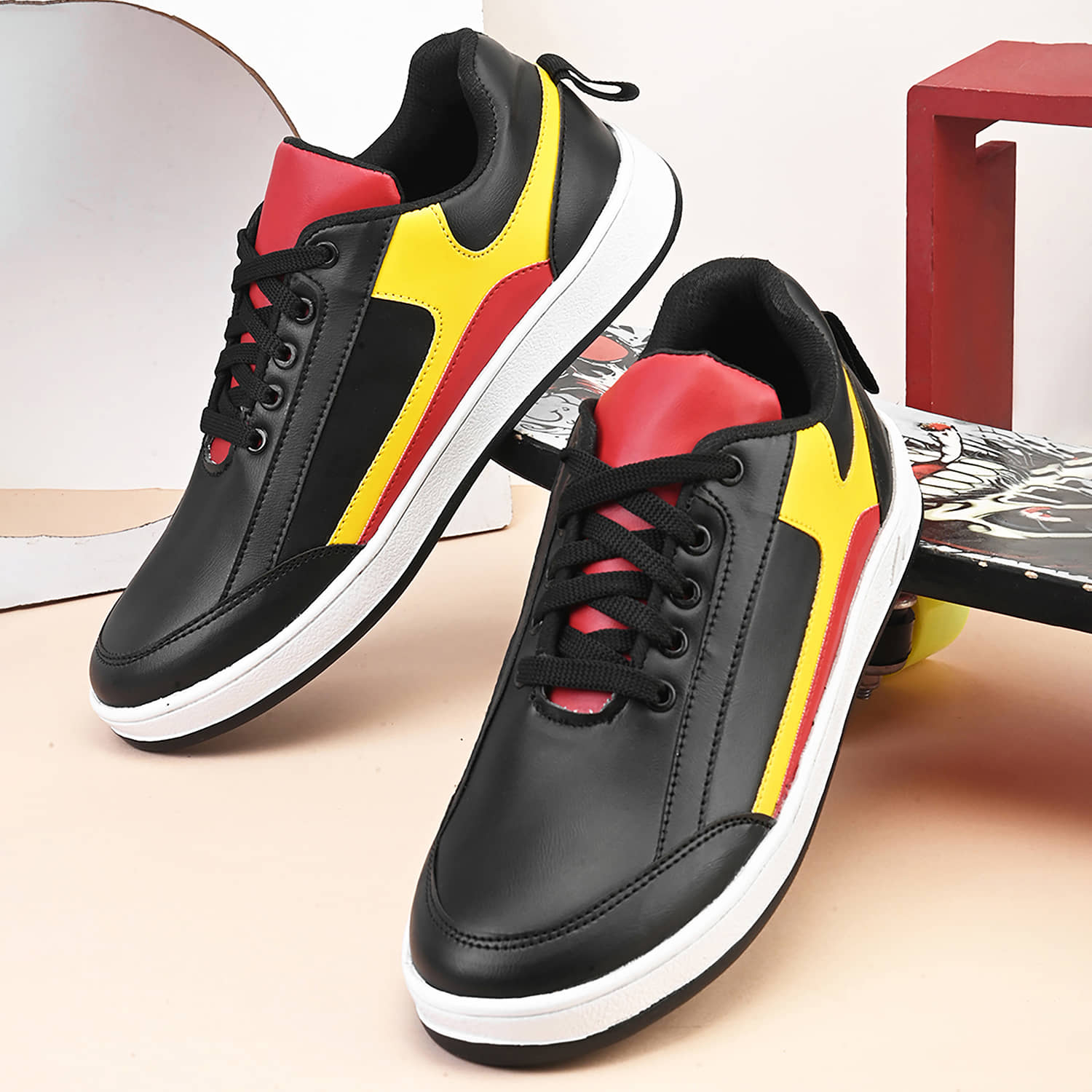 John Karsun Black Men's Lifestyle - Casual Shoes | Buy online on ZillyBuy