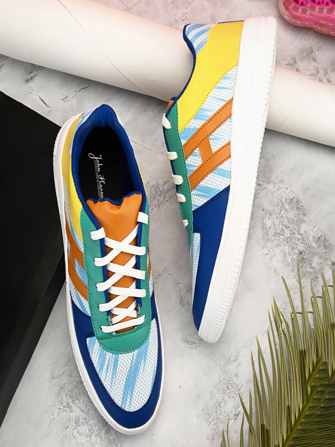 John Karsun Blue Men's Lifestyle - Casual Shoes | Buy online on ZillyBuy