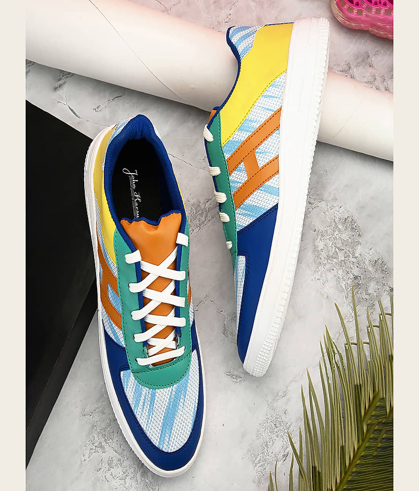 John Karsun Blue Men's Lifestyle - Casual Shoes | Buy online on ZillyBuy