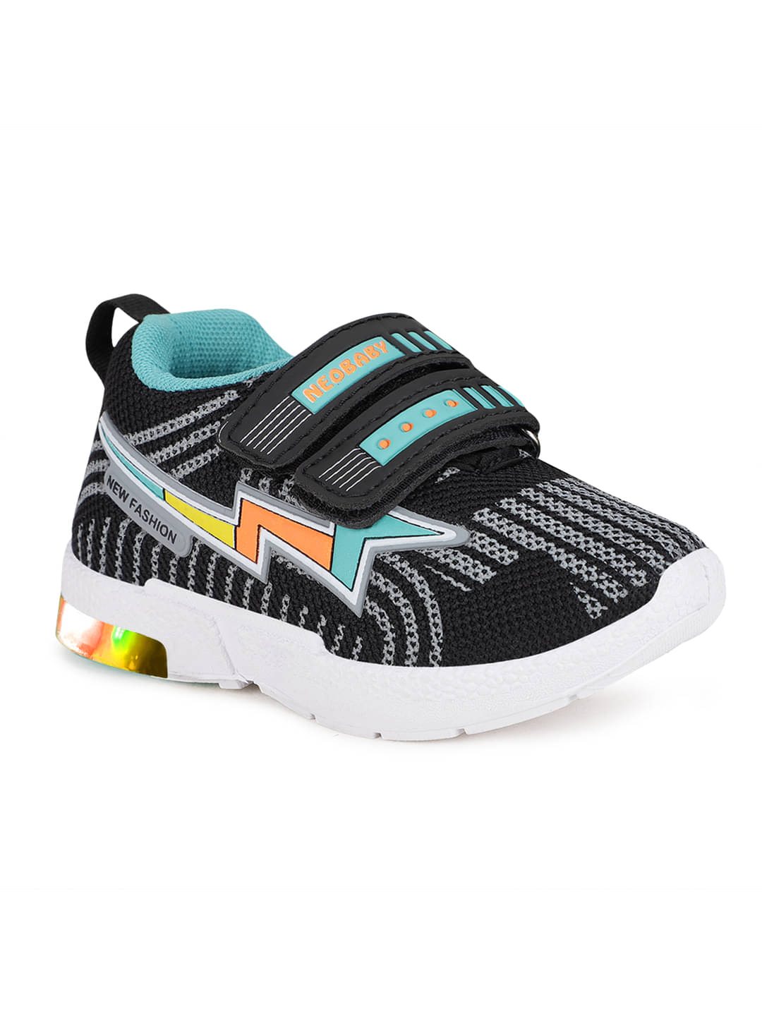     			NEOBABY - Sea Green Boy's LED Shoes ( 1 Pair )