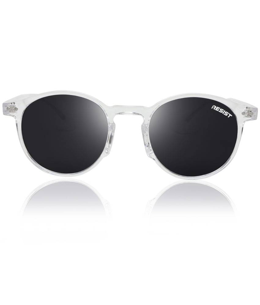 RESIST EYEWEAR White Round Sunglasses ( Pack of 1 )     			RESIST EYEWEAR White Round Sunglasses ( Pack of 1 )