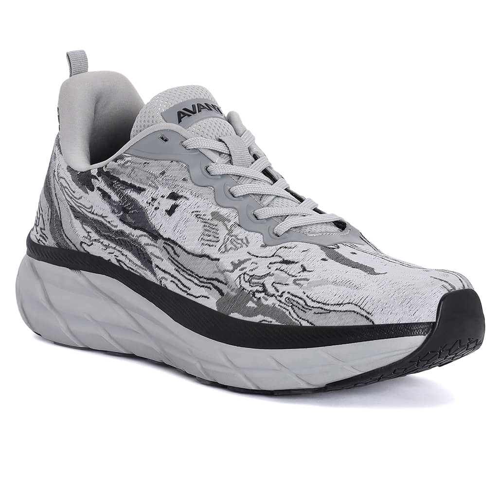 Avant Storm Gray Men's Sports Running Shoes - Sports Shoes | Buy online on ZillyBuy