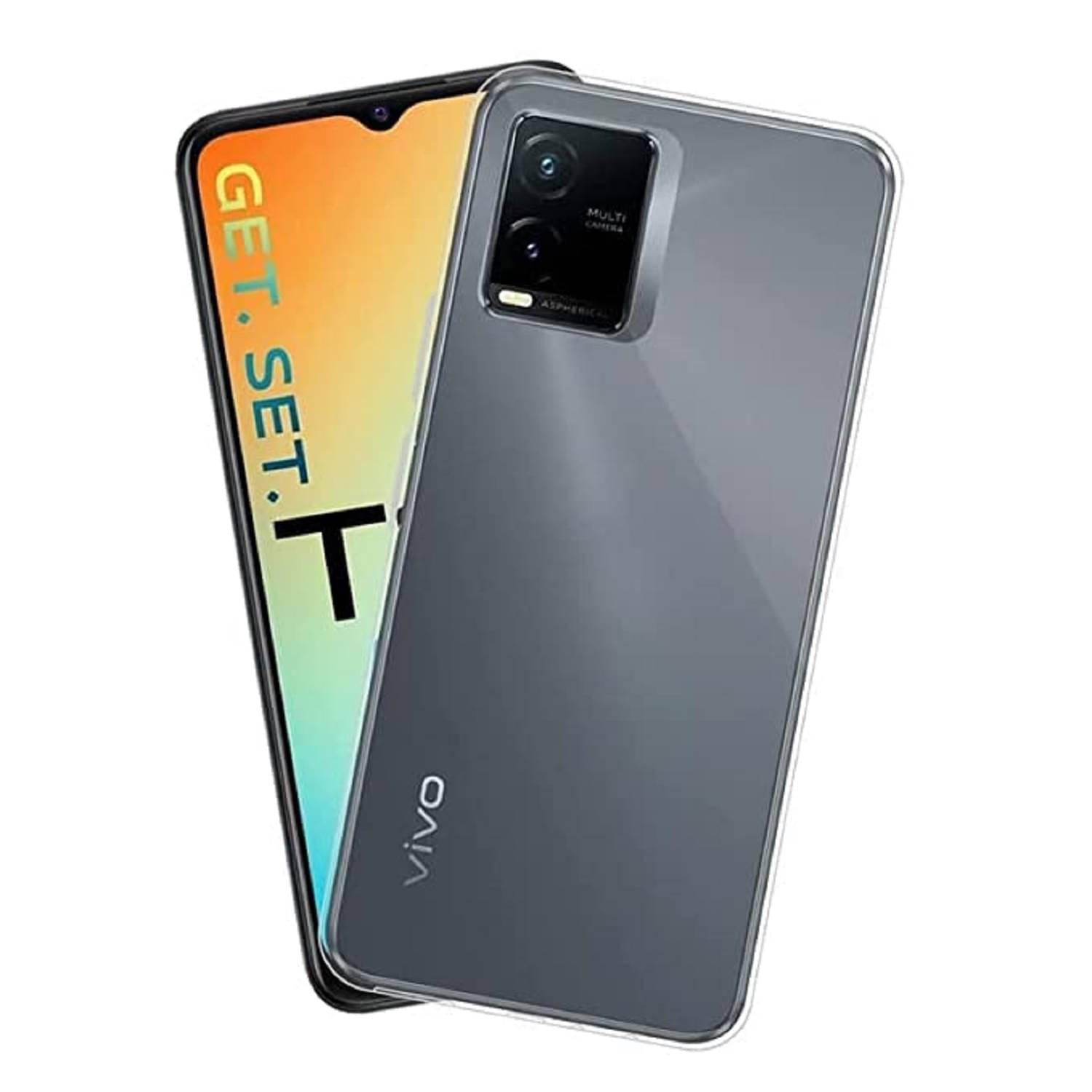     			Case Vault Covers Silicon Soft cases Compatible For Silicon Vivo V15 ( Pack of 1 )