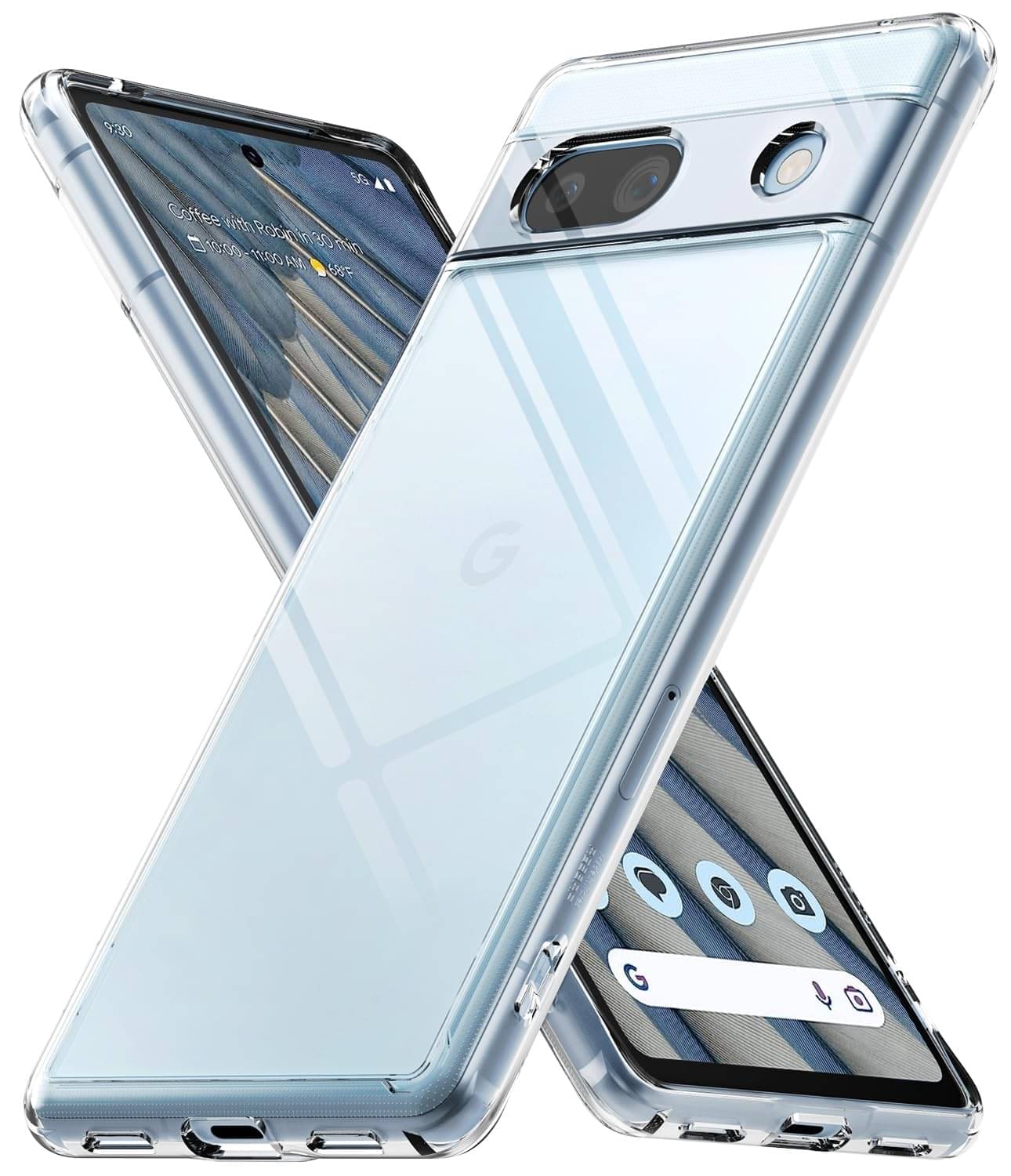     			Case Vault Covers Silicon Soft cases Compatible For Silicon Google Pixel 7A ( Pack of 1 )