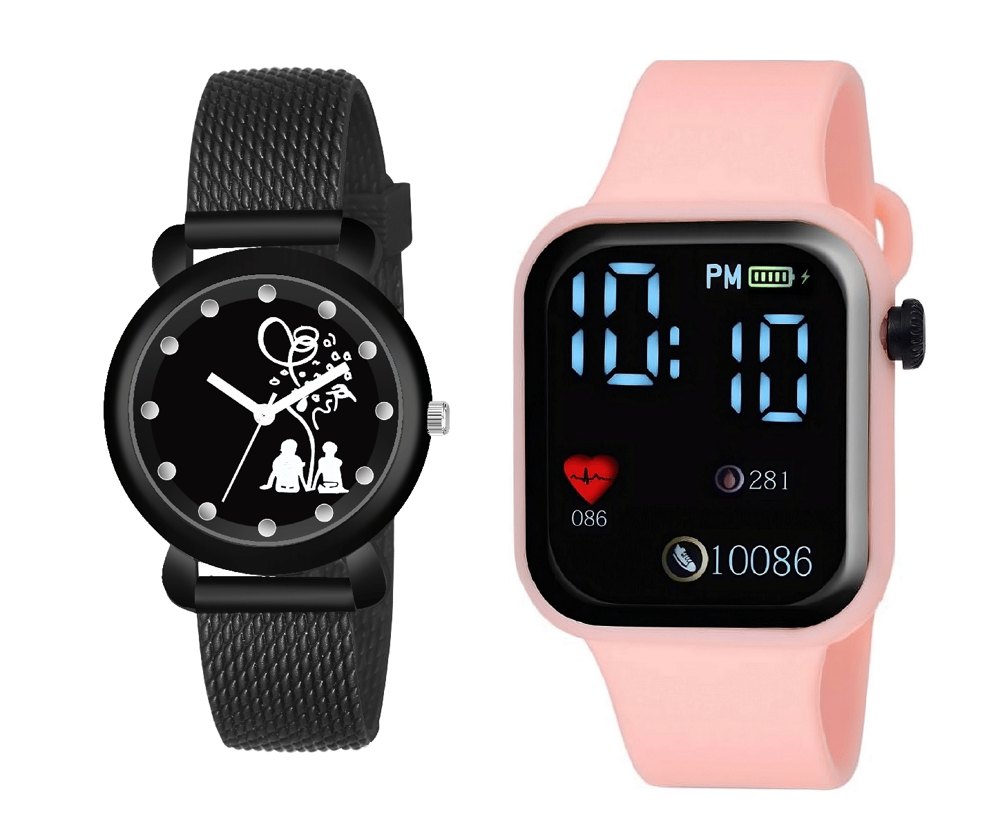 DECLASSE Black Dial Analog Girls Watch ( Pack Of 2 )
