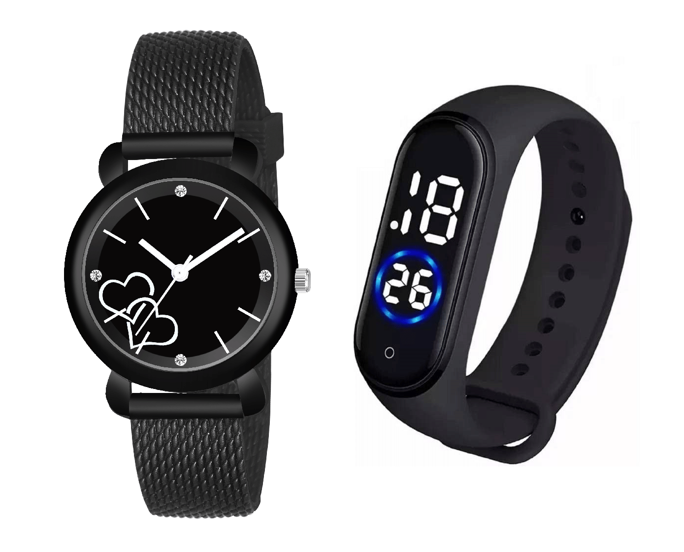 DECLASSE Black Dial Analog Girls Watch ( Pack Of 2 )