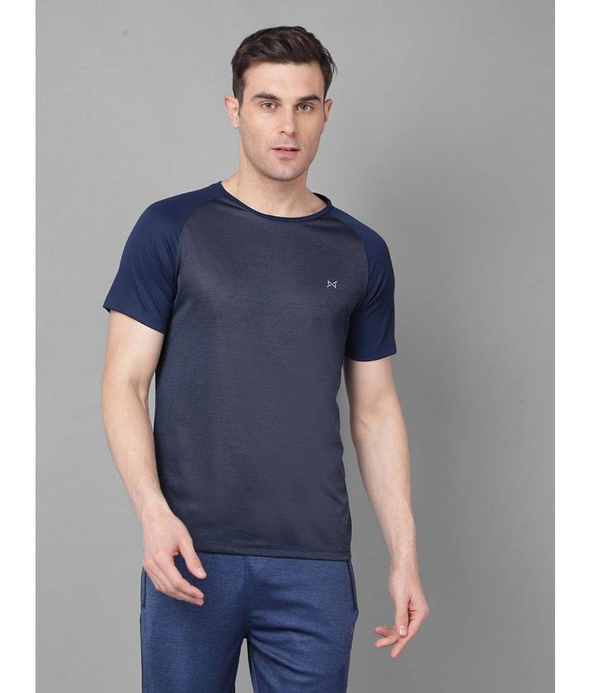 Force NXT Blue Polyester Regular Fit Men's Sports T-Shirt ( Pack of 1 )     			Force NXT Blue Polyester Regular Fit Men's Sports T-Shirt ( Pack of 1 )