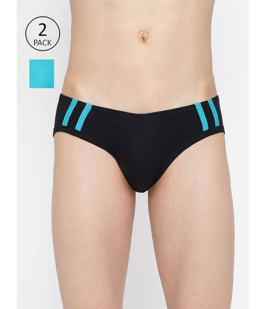     			La Intimo Pack of 2 Cotton Briefs For Men's ( Multicolor )