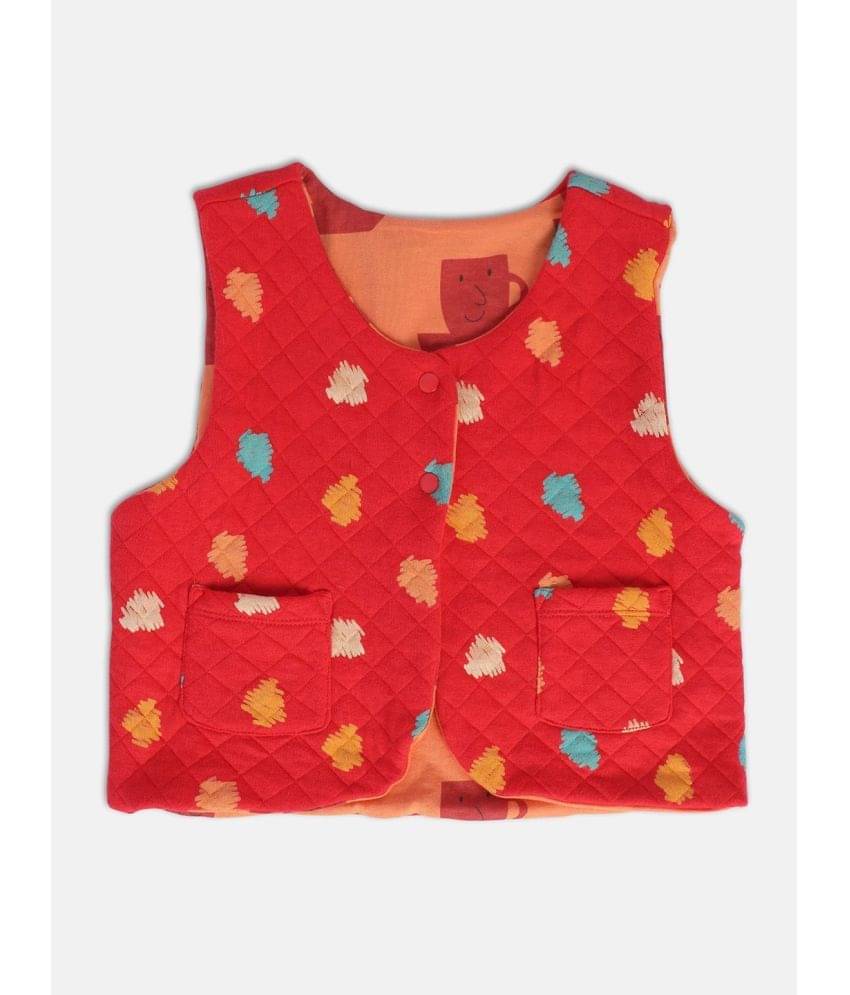 MINI KLUB Girls Cotton Blend Light Weight Jacket For ( Pack of 1 , Multicolor ) MINI KLUB Girls Cotton Blend Light Weight Jacket For ( Pack of 1 , Multicolor )